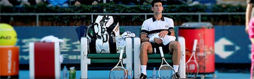 Djokovic In Chair