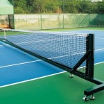 Movable Aluminum Tennis Post & Net