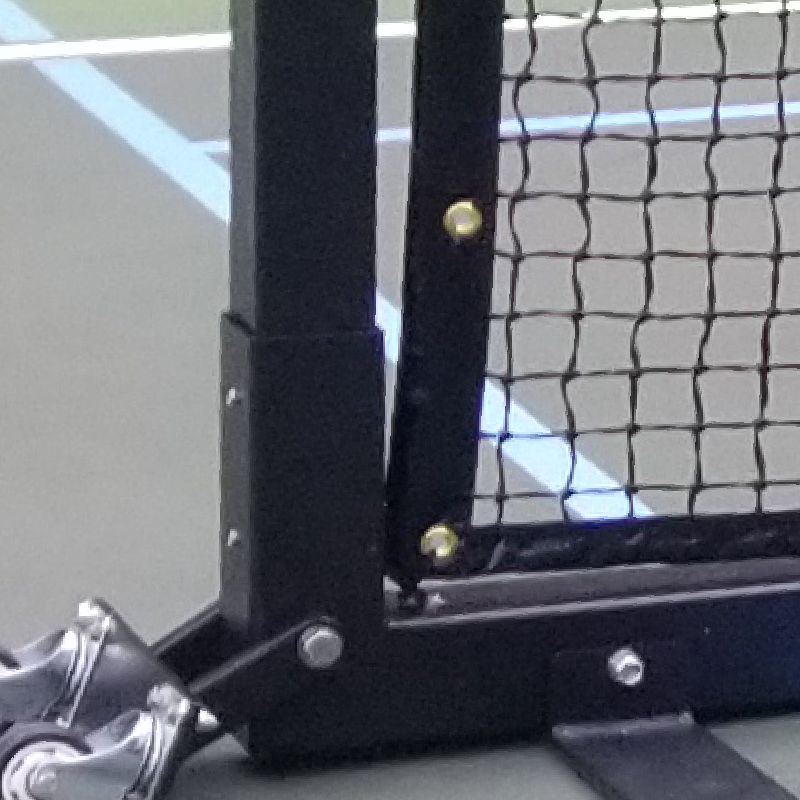 Cambridge Quality Portable Pickleball Net - 80mm galvanized posts, 11 gauge steel