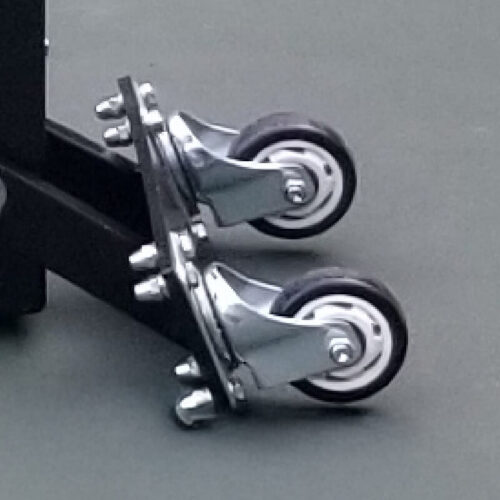 Portable Pickleball Net - swivel casters
